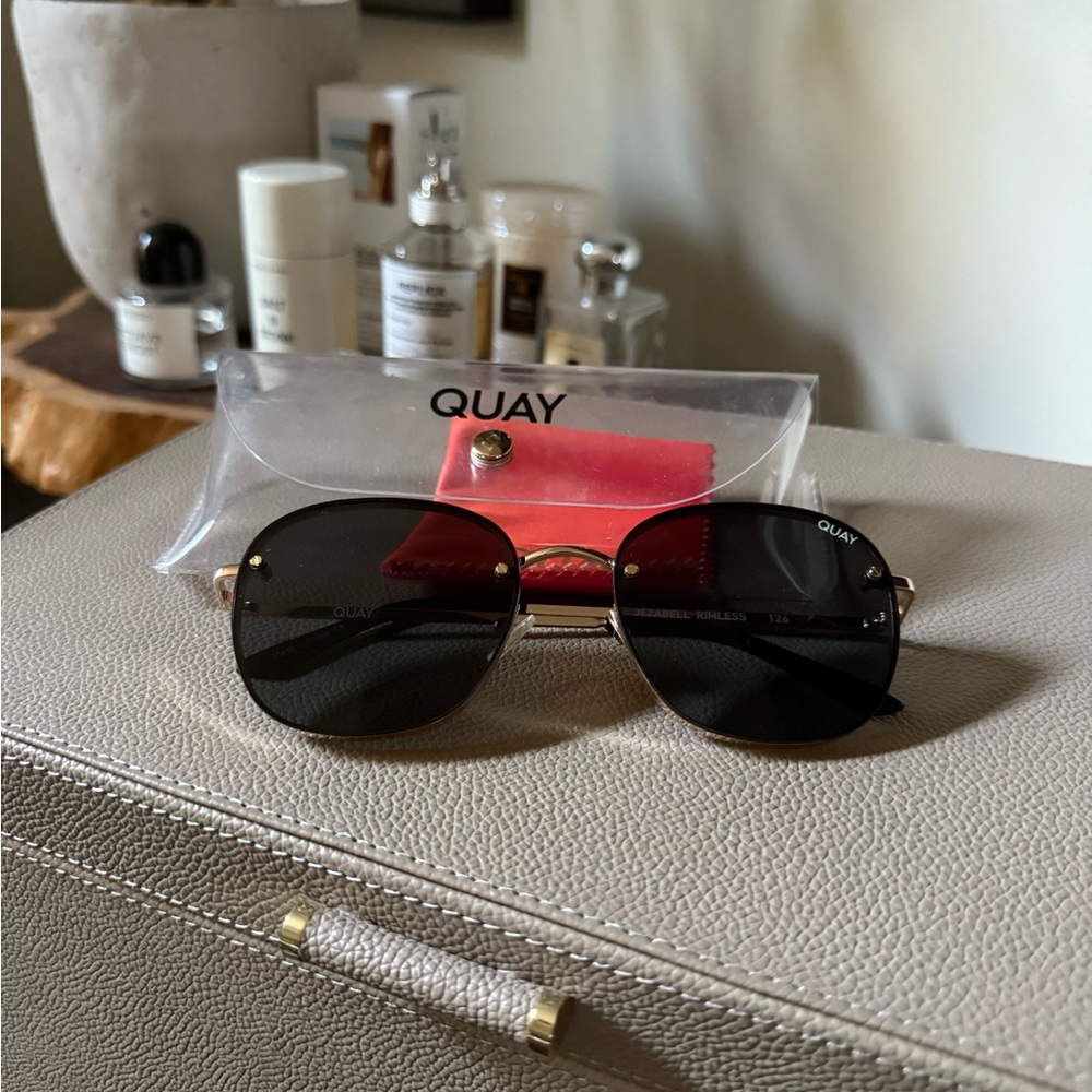 Quay Black Sunglasses